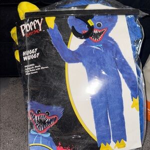 Poppy Playtime Huggy Wuggy Kids Costume - Blue